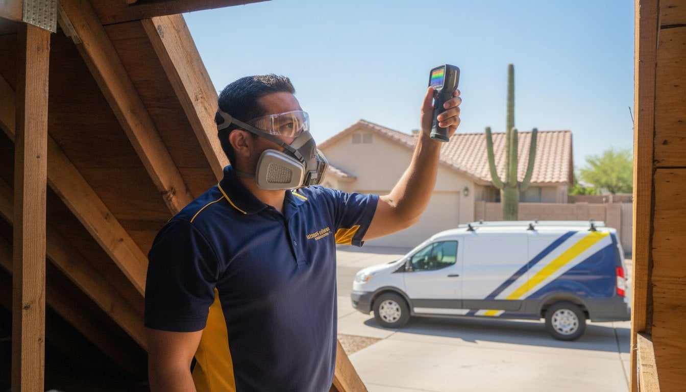 Professional Attic Mold Removal in Mesa, AZ: The Homeowner’s Guide to Safe Remediation